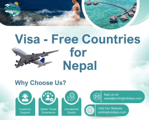 visa free countries for Nepal